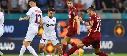 Liga 1 - Etapa 9 - play-off: 0-1 Fotbal Club FCSB - CFR Cluj 0-1